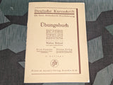 German Shorthand Exercise Book 1940