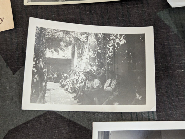 Lot of 40 German Soldiers in Paris Photos (Luftwaffe & Helferin)