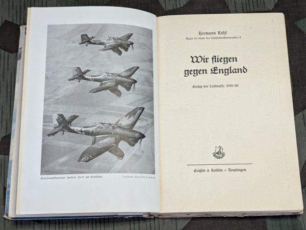 Wir Fliegen gegen England Book