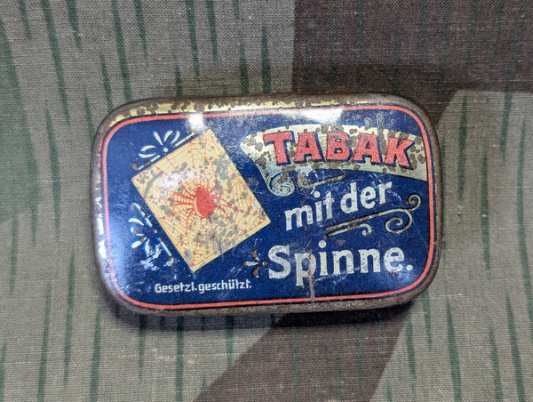 Tobacco Tin Spider Graphics