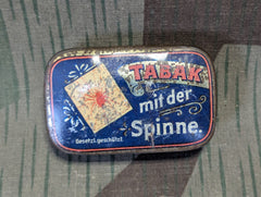 Tobacco Tin Spider Graphics