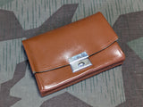 German Brown Wallet with Coin Purse NOS