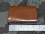 German Brown Wallet with Coin Purse NOS