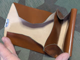 German Brown Wallet with Coin Purse NOS