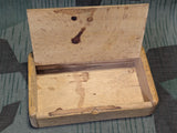 Wooden Box With Painted Lid (Soldier & Woman Dancing)