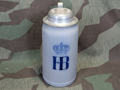 WWI Kgl. Hof-bräuhaus München 1L Krug with Lid