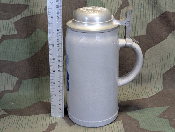 WWI Kgl. Hof-bräuhaus München 1L Krug with Lid
