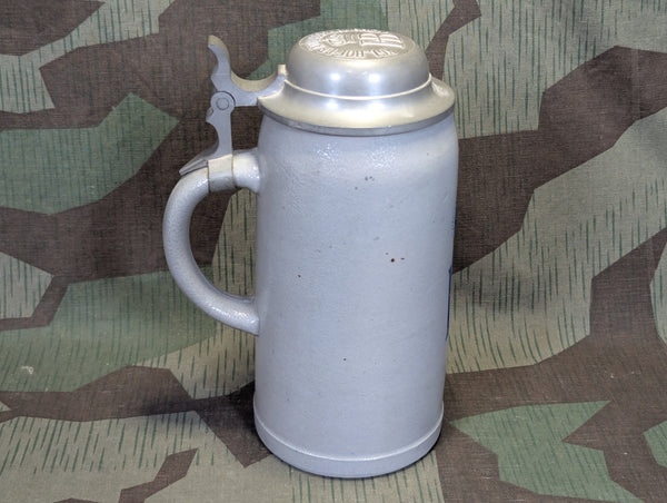 WWI Kgl. Hof-bräuhaus München 1L Krug with Lid
