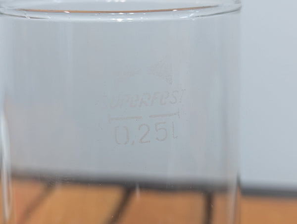 Superfest .25L Drinking Glasses (Set of 2)