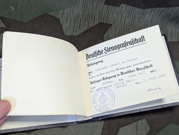 Deutsche Stenografenschaft Ausweiss