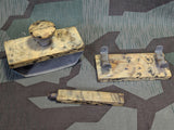 Marble Desk Set Ink Blotter and Wax Seal Handle