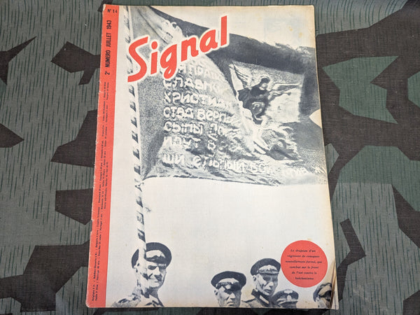 July 1943 Signal Magazine in French No14