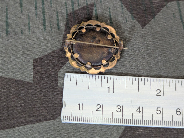 WWI Imperial German Soldier Photo Pin