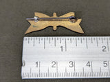 Army Air Corps Red White and Blue Sweetheart Bow Pin