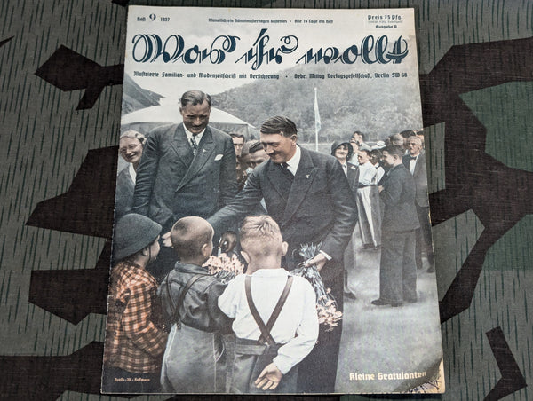 Was Ihr Wollt Magazine Heft 9 1937 (with Dress Pattern)