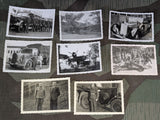 Lot of 8 Photos of Luftwaffe Soldiers, Planes, Vehicles, Etc.