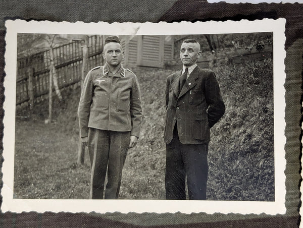 Lot of 8 Photos of Luftwaffe Soldiers, Planes, Vehicles, Etc.