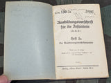Ausbildungsvorschrift für die Infanterie Die Maschinengewehrkompanie Book 1944