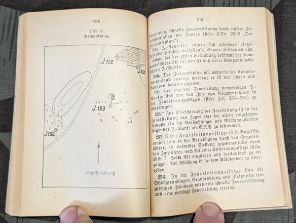 Ausbildungsvorschrift für die Infanterie Die Maschinengewehrkompanie Book 1944