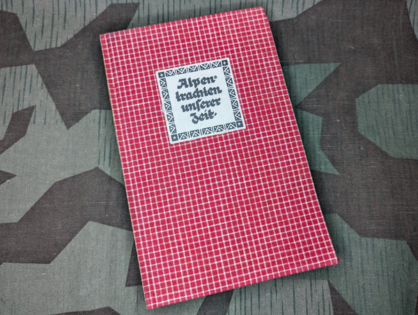 Alpentrachten Unserer Zeit Traditional Clothing Book 1937