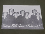 WAVES Song Book "Navy, Full Speed Ahead!" & Matchbook Cover