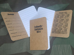 Repro Luftwaffe-Notizbuch 1944 Notebook