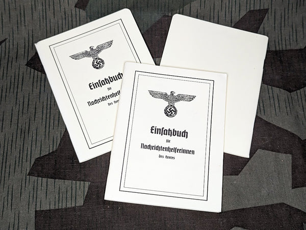 Heer Nachrichtenhelferinnen Einsatzbuch "Soldbuch"