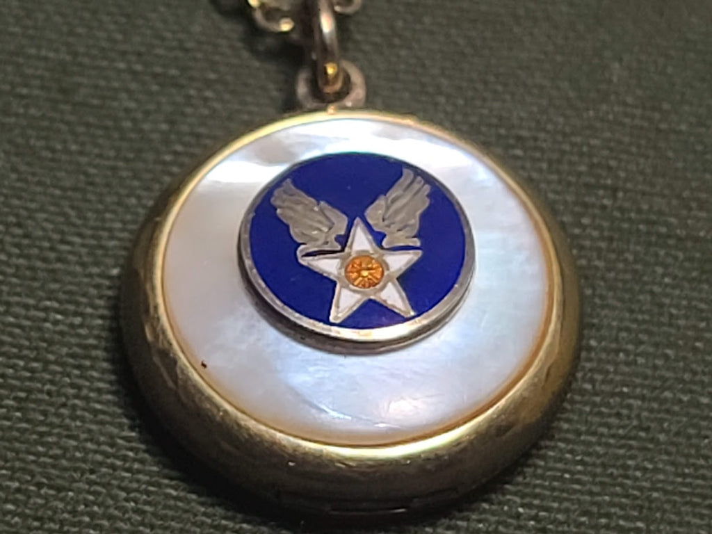 Army Air Corps Locket in Box