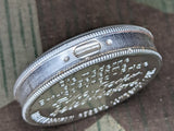 Aluminum Ozona Snuff Tin