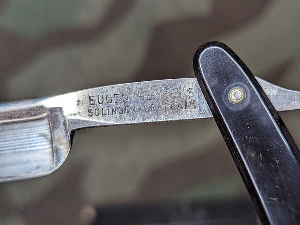 Solingen Eugen Henkels Straight Razor with Box
