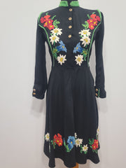 Amazing German Edelweiss Dress <br>(B-38" W-28" H-42")