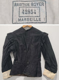 Vintage 1910s Aristide Boyer Marseille French Black Bodice Costume Opera Antique