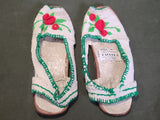 Manufacturas Cabrera Peep Toe Knit Sandals Venezuela