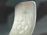 EM Handarbeit Neusilber Cuff Bracelet