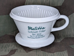 Melitta Nr. 102 Schnell-Filter Coffee Funnel DRP