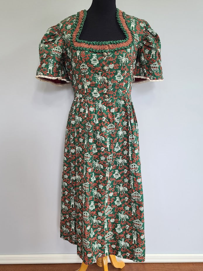 Berchtesgadener Dirndl Dress (B-38 Berchtesgadener Dirndl Dress (B-38