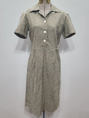 Diamond Gemstone Print Dress <br> (B-36.5" W-30" H-39")