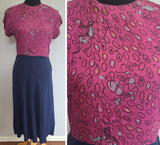 Genie Novelty Print Dress <br> (B-36" W-27" H-37")