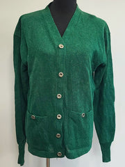 Green Wool Sweater Size 48 <br> (43"-45" Chest)