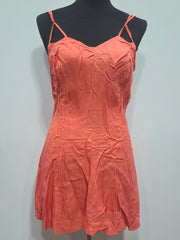 Salmon Pink Bathing Suit <br> (B-38" W-31" H-41")