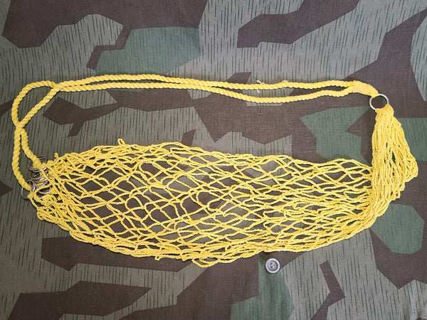Yellow German Net Backpack Bag