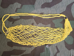 Yellow German Net Backpack Bag