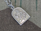 Vergiß Mich Nicht (Forget me not) Small Necklace 800 Silver
