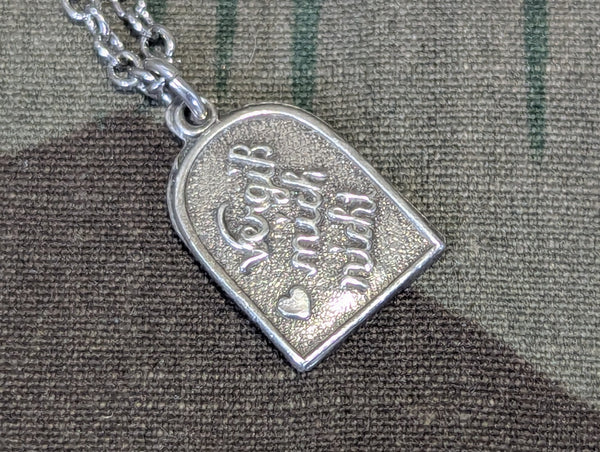 Vergiß Mich Nicht (Forget me not) Small Necklace 800 Silver