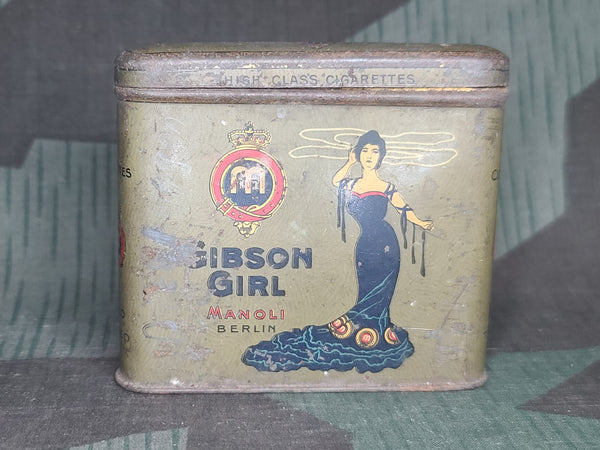 Gibson Girl Manoli Berlin Cigarette Tin