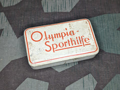 Vintage Pre-WWII German Olympia Sporthilfe Tin 1936 Olympics