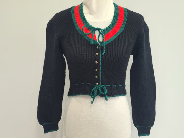German Traditional Knit Sweater (Small/Medium)