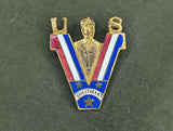 Army Soldier Sweetheart V Pin