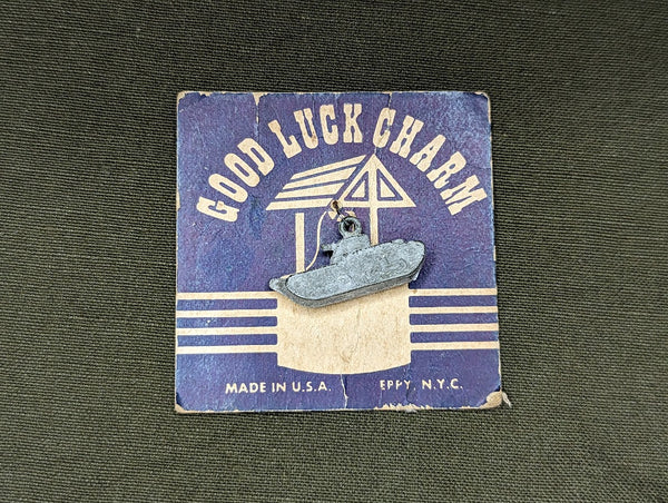 Tank Good Luck Charm on Card
