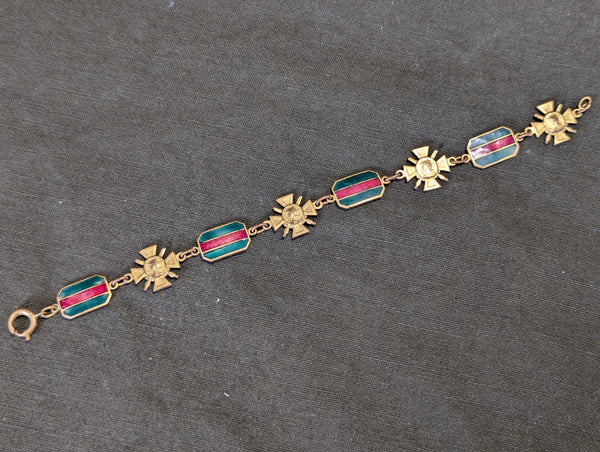 French Croix de Guerre Bracelet